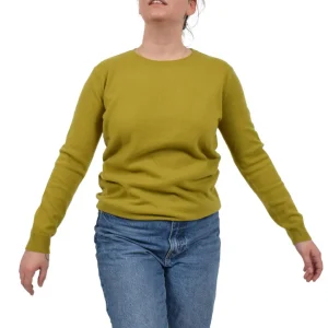 La Garçonne Vetements Pullover & Cardigan>Cantal Strickpullover Olive Yellow