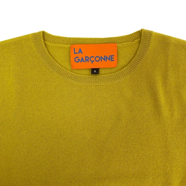 La Garçonne Vetements Pullover & Cardigan>Cantal Strickpullover Olive Yellow