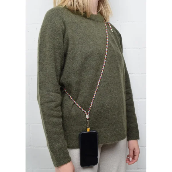 La Garçonne Accessoires Handyketten>Classic Handykette Multi Silver