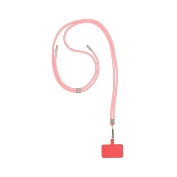 La Garçonne Accessoires Handyketten>Classic Handykette Pink Silver