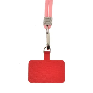 La Garçonne Accessoires Handyketten>Classic Handykette Pink Silver