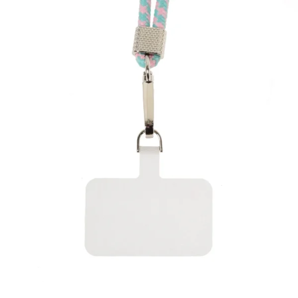 La Garçonne Accessoires Handyketten>Classic Handykette Pistache Pink Silver
