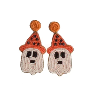 La Garçonne Bijoux Schmuck>Ghost with Hat Ohrstecker