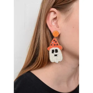La Garçonne Bijoux Schmuck>Ghost with Hat Ohrstecker