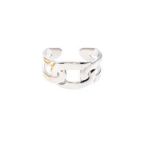 La Garçonne Bijoux Schmuck>Heavy Fingerring Edelstahl Silber
