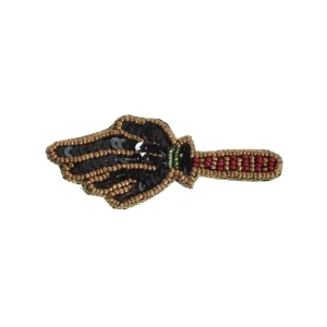 La Garçonne Bijoux Schmuck>Hexenbesen Brosche