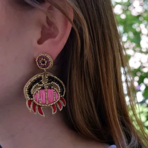 La Garçonne Bijoux Schmuck>Krebs Ohrstecker