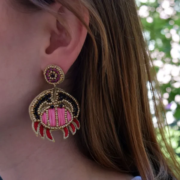 La Garçonne Bijoux Schmuck>Krebs Ohrstecker