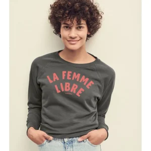 La Garçonne Vetements Pullover & Cardigan>La Femme Libre Raglan Light Graphite