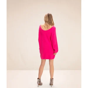 Karma Koma Kleider & Röcke>Lauper Strickkleid Rose Fluo