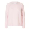 Selected Femme Pullover & Cardigan>Lulu Strickpullover Bleached Mauve