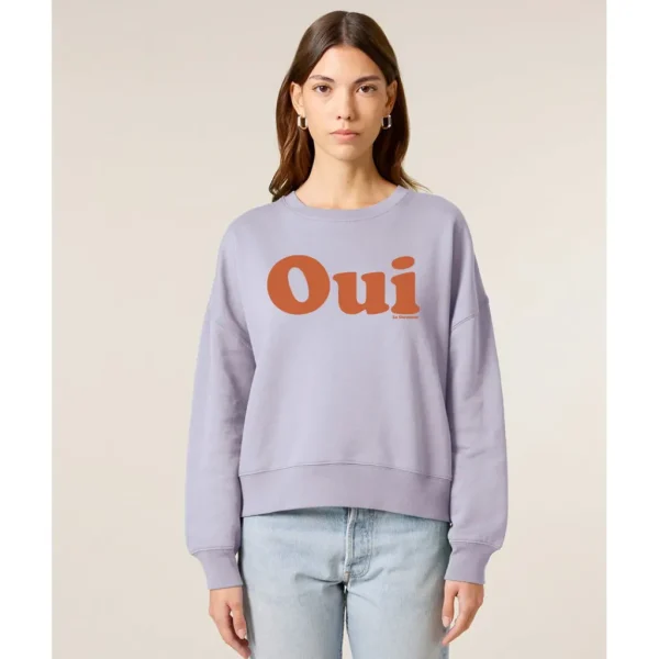 La Garçonne Vetements Pullover & Cardigan>Oui Alma Sweater Lavender