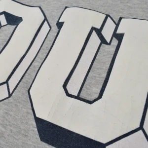 La Garçonne Vetements Pullover & Cardigan>Oui Sweater Craquelé Druck Grey