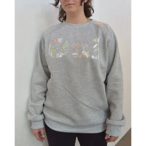 La Garçonne Vetements Pullover & Cardigan>Oui Sweater Glitter Grey